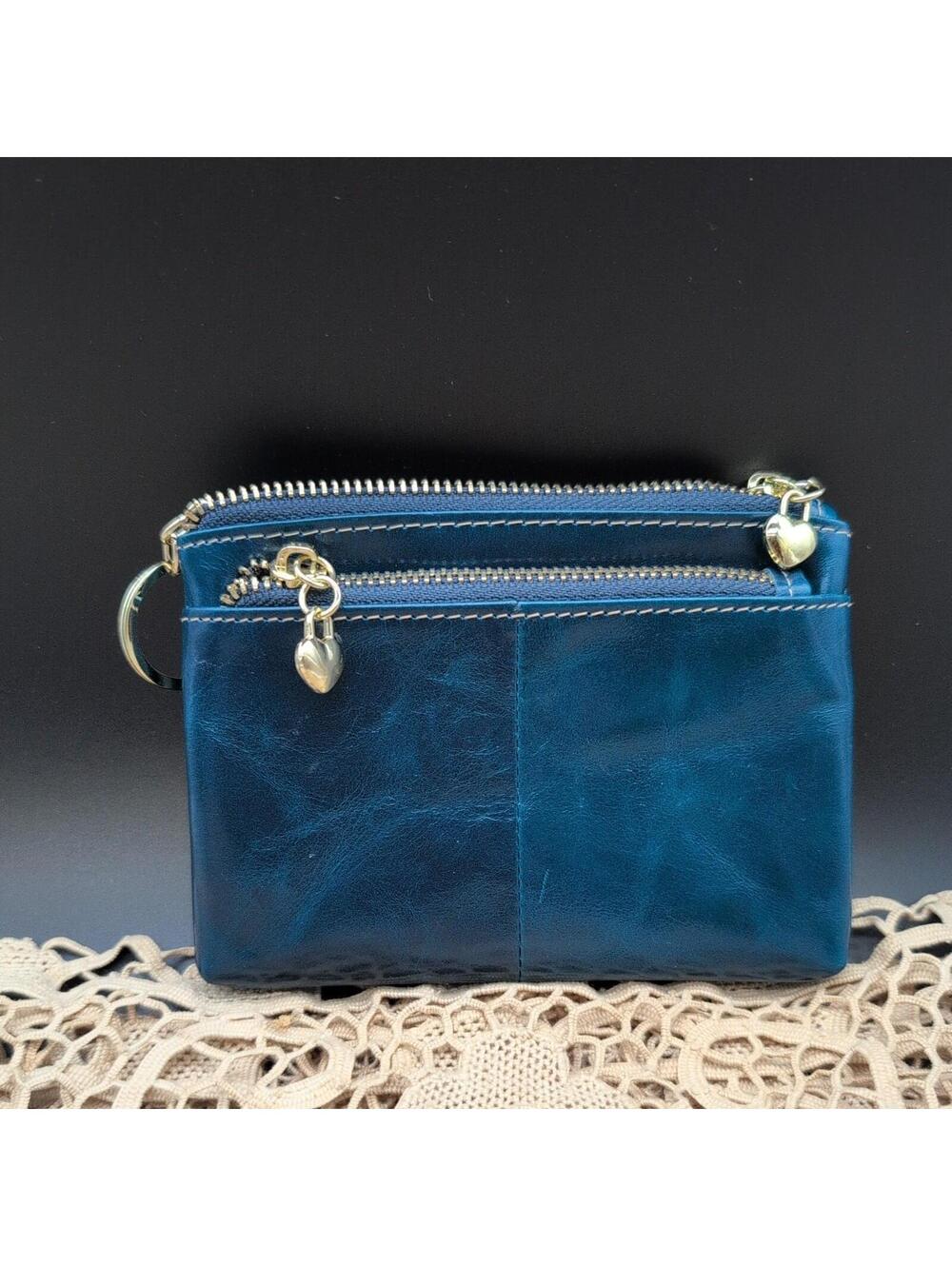 MDBM UK Small Wallet In Prussian Blue